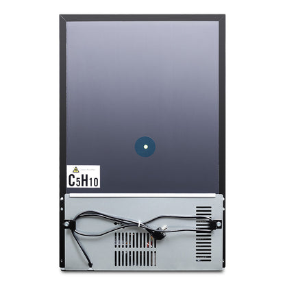 Husky 90L Eco Single Door Homebar Drinks Chiller in Black