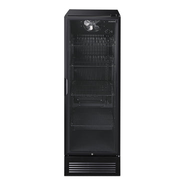 Husky 435L Single Door Homebar Drinks Chiller in Black