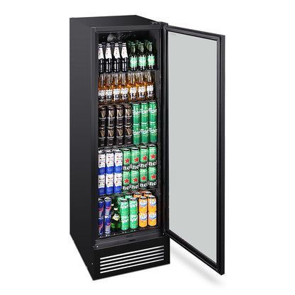 Husky 435L Single Door Homebar Drinks Chiller in Black