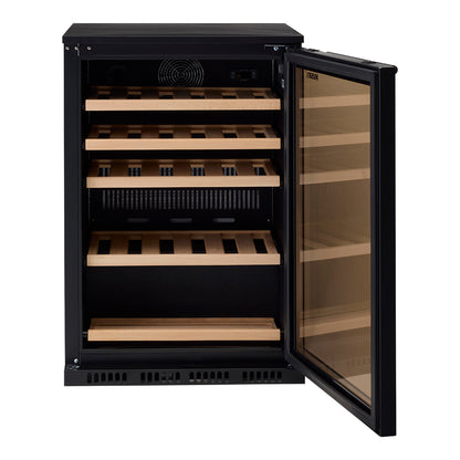 Husky Alfresco Single Zone Anti Condensation Wine Fridge in Black