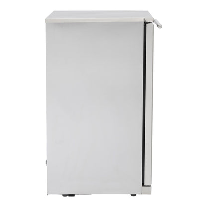 Alfresco Single Zone Anti Condensation Wine Fridge in Stainless Steel