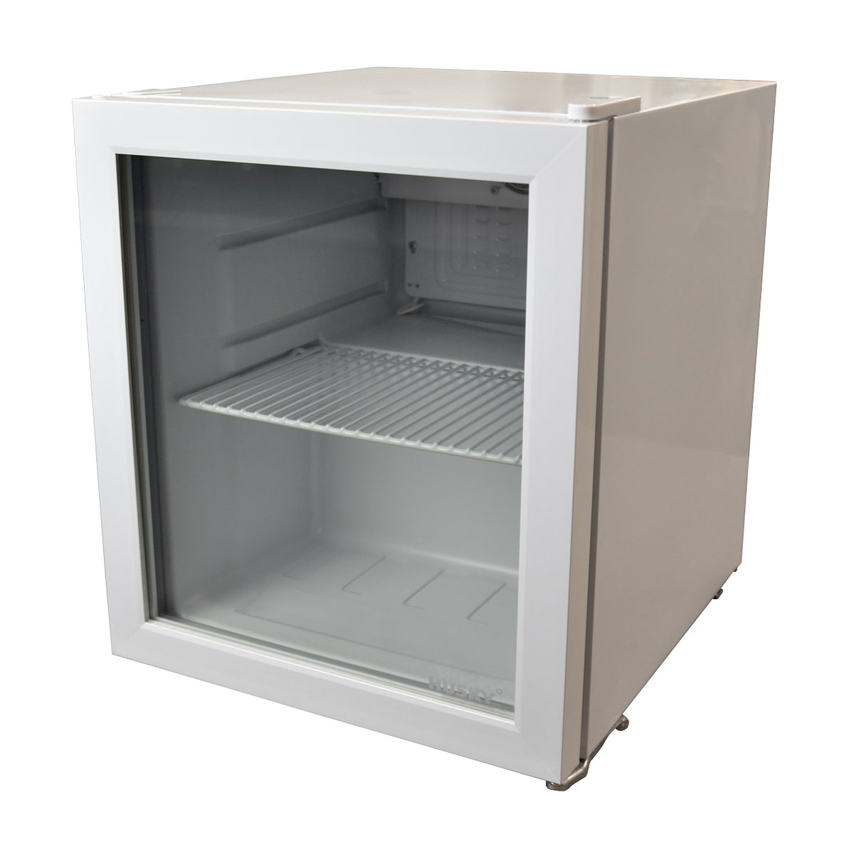 Husky 48L Mini Glass Door Bar Fridge in White