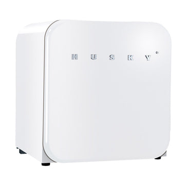 41L Retro Style Mini Bar Fridge in White (HUSD-RETRO41-WHT-AU.1)