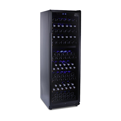 Husky Riserva 450L Dual Zone Freestanding Wine Fridge in Matte Black (HUSWS168DMBZY)